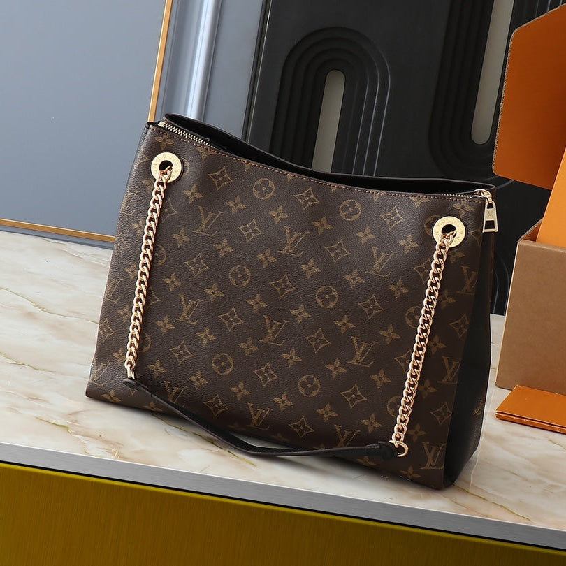 LOUIS VUITTON  Monogram Surene MM Caramel 37x26x15cm