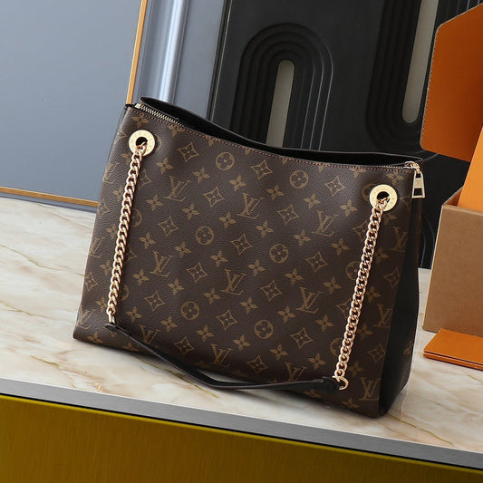 LOUIS VUITTON  Monogram Surene MM Caramel 37x26x15cm