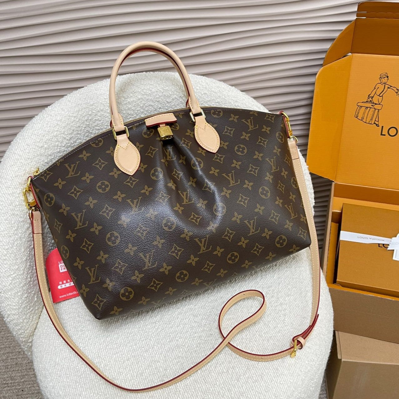 Louis Vuitton 21st Century Monogram Boetie PM satchel 32 x 13 x 29 cm